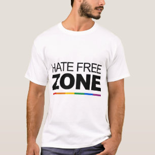 T-SHIRT ZONA LIVRE DE ÓDIO