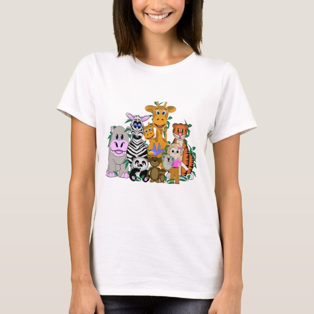 T-shirt ZOO Girl (Frente)