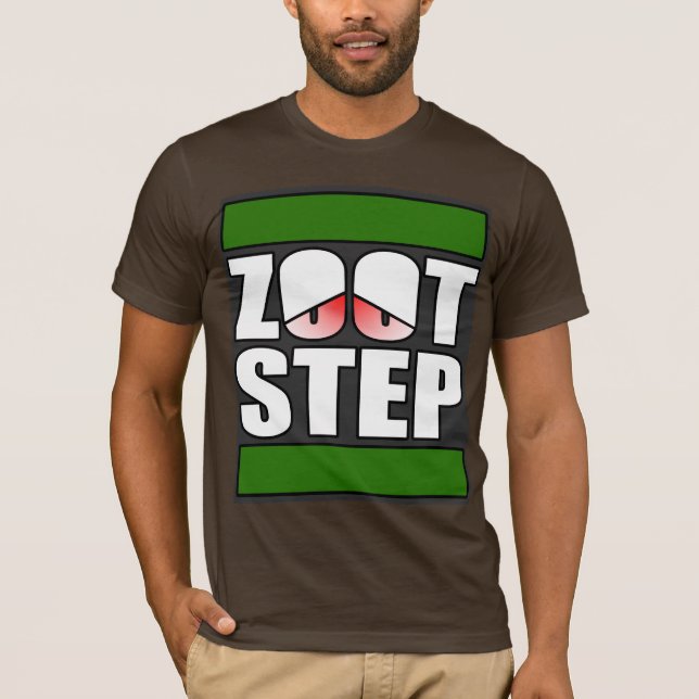 T-shirt Zootstep zooted DUBSTEP engraçado (Frente)