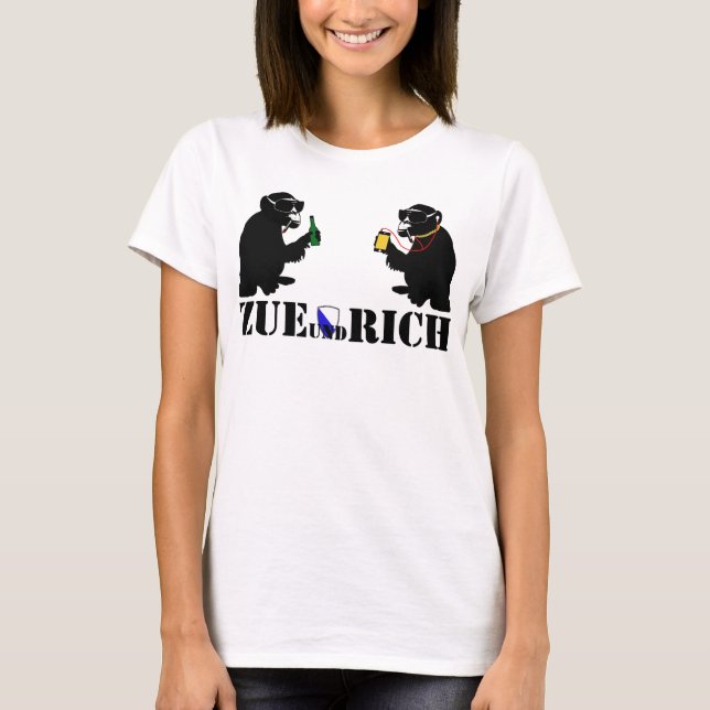 T-shirt zue e rich (Frente)