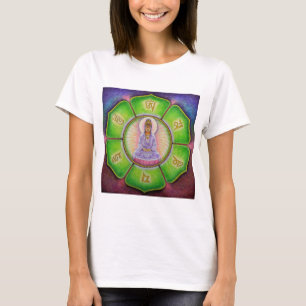 T-shirt Zumbido de Kuan Yin "OM Mani Padme "