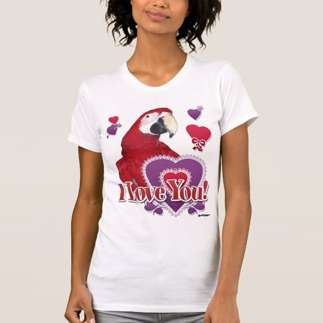T-shirt Zuzu - Eu Te Amo! (Frente)