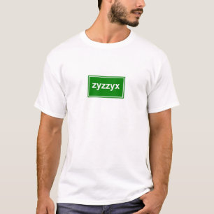 T-shirt zyzzyx