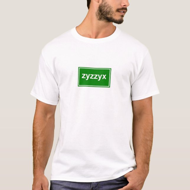 T-shirt zyzzyx (Frente)