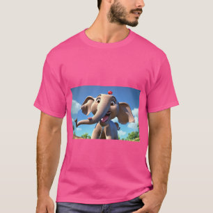T-ShirtCute Baby Elephant T-Shirt Adorable Eleph