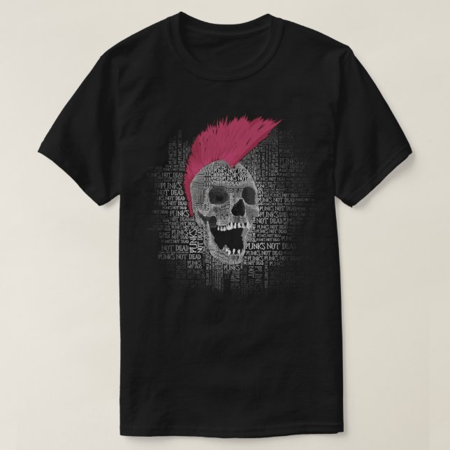 T-ShirtPunk não é um T-Shirt Morto (Frente do Design)