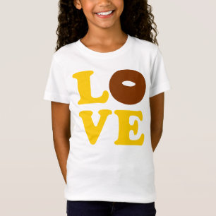 T-shirts ღ♥ټAmor Donut Bella Garotas' Bebê Boneca Fabulosa♥
