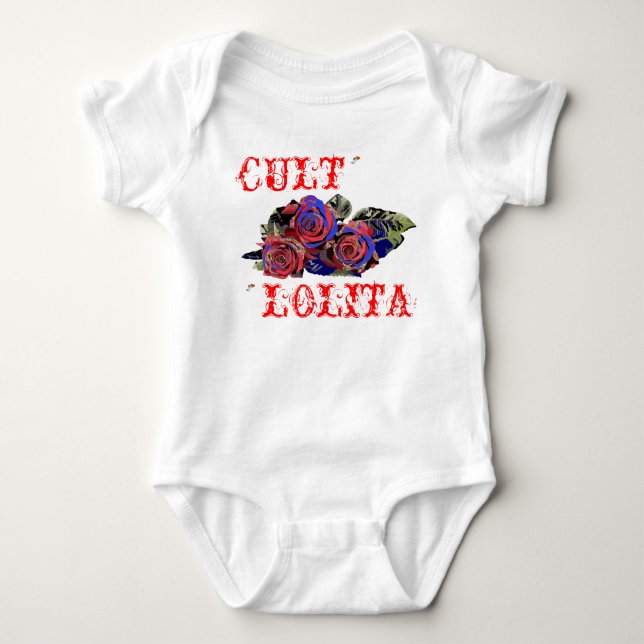 T-SHIRTS トリッキー 薔薇　乙女　BABY　Tシャツ, CULT, LOLITA (Frente)