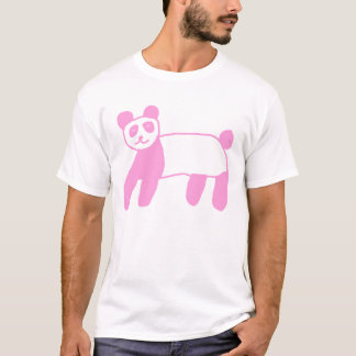 T-shirts ピンクパンダPink Panda Japanese Katakana Retro Kawaii Gr