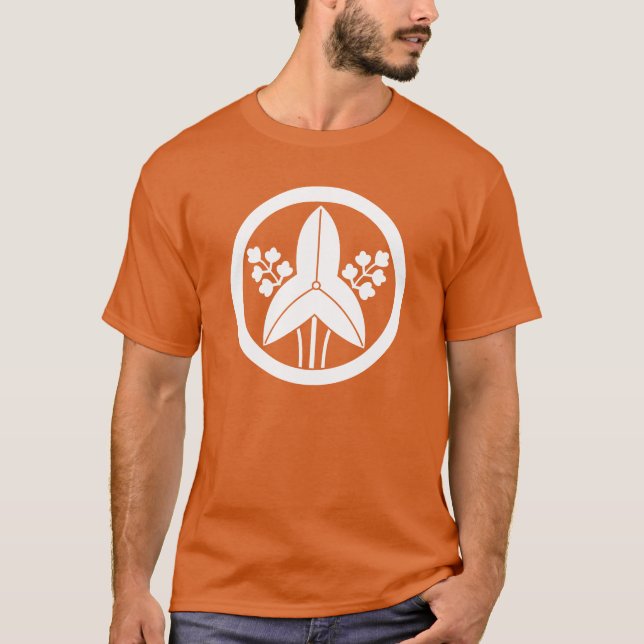 T-SHIRTS 丸に立沢瀉 (Frente)