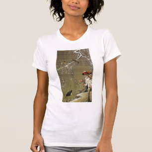 T-SHIRTS 動 植 綵 絵(3)雪 中 鴛 鴦 図 伊, 藤 若
