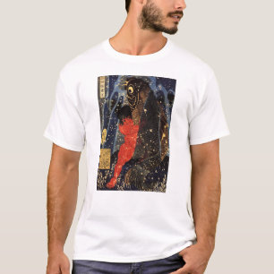 T-shirts 坂 田 時 と 巨 鯉, 金, Sakata Kintoki & Huge Carp, Kuniyo