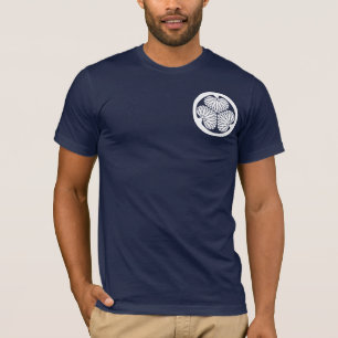 T-shirts 徳川家紋, Tokugawa KAMON, crista japonesa da f