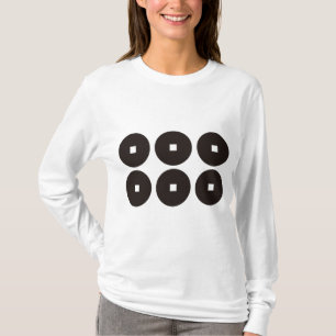 T-shirts 真 田 幸 紋 家, Sanada Yukimura KAMON, Cr da Família Ja