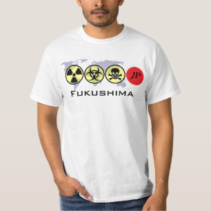 T-shirts 福島 do JP Fukushima do 日本国 de Japão