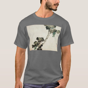 T-shirts 葡萄, uva do 北斎, Hokusai