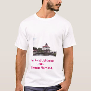 T-shirts 008_06, farol 1883.Solomons março do ponto do