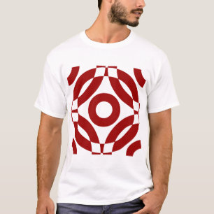 T-shirts 02 decorativos - Vermelho do rubi
