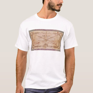 T-shirts 1000 francos de cédula de 8 Floreal, um X