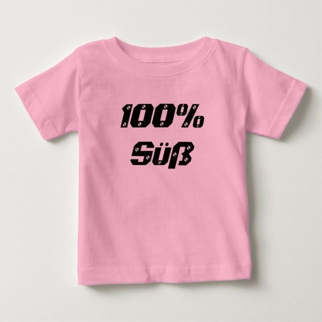 T-shirts 100% doce| 100% sweet (Frente)