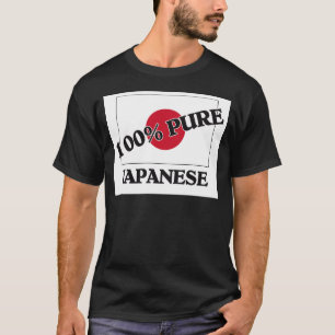 T-shirts 100 por cento de JAPONÊS