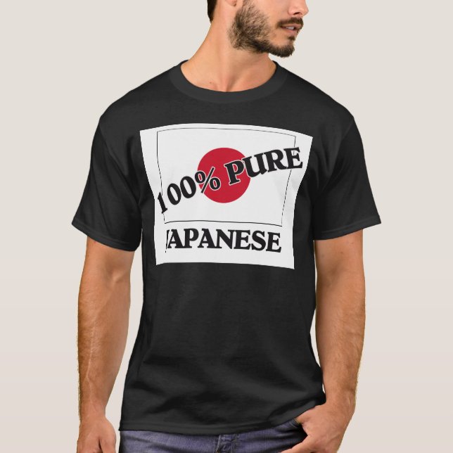 T-shirts 100 por cento de JAPONÊS (Frente)