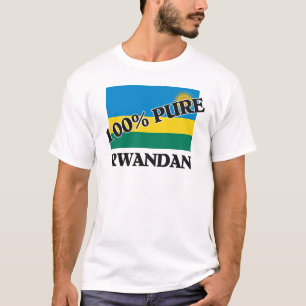 T-shirts 100 por cento RUANDÊS