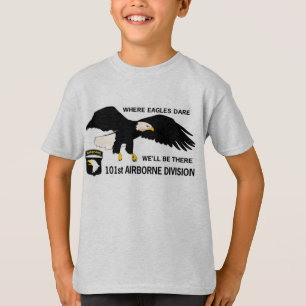 T-shirts 101st DIVISÃO AEROTRANSPORTADA