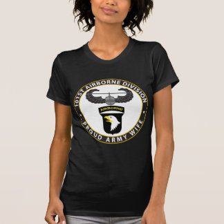 T-shirts 101st Esposa transportada por via aérea