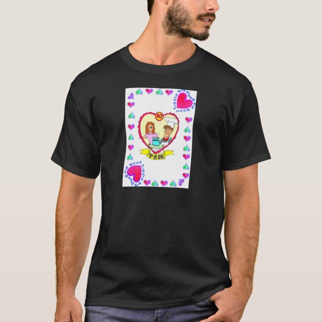 T-shirts 10.º Aniversário - Tin (Frente)