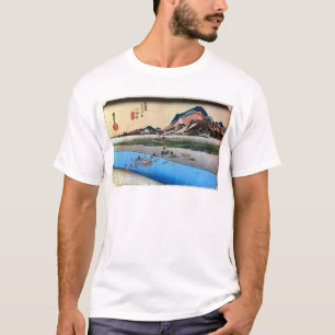 T-shirts 10. 小 田 宿, 広 Odawara-juku, Hiroshige, Ukiyo-e 重