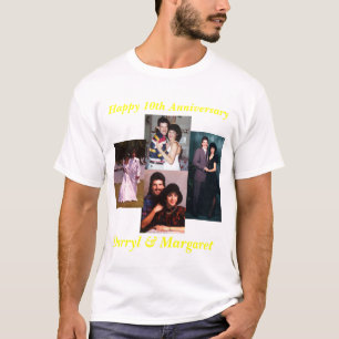 T-shirts 10 anos de casamento