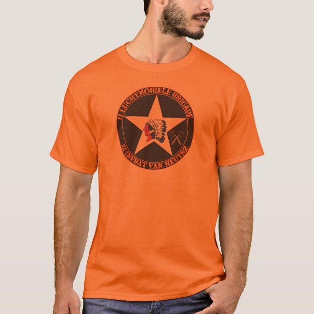 T-shirts 11 Luchtmobiele Brigade Van Heutsz Samarinda (Frente)