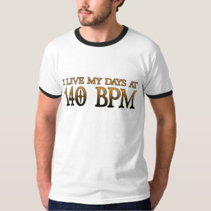 T-shirts 140 dias DUBSTEP de BPM