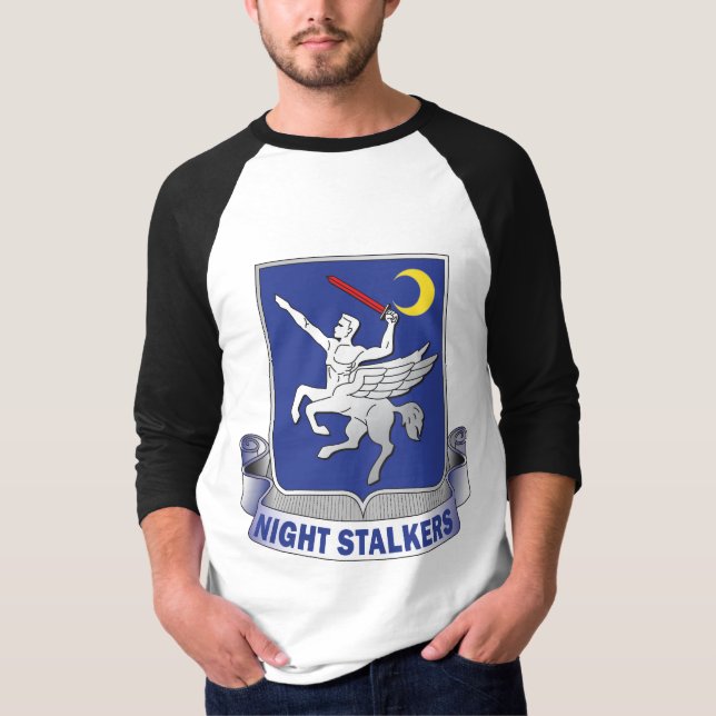 T-shirts 160_SOAR (A) o mais _Nightstalker_Crest (Frente)