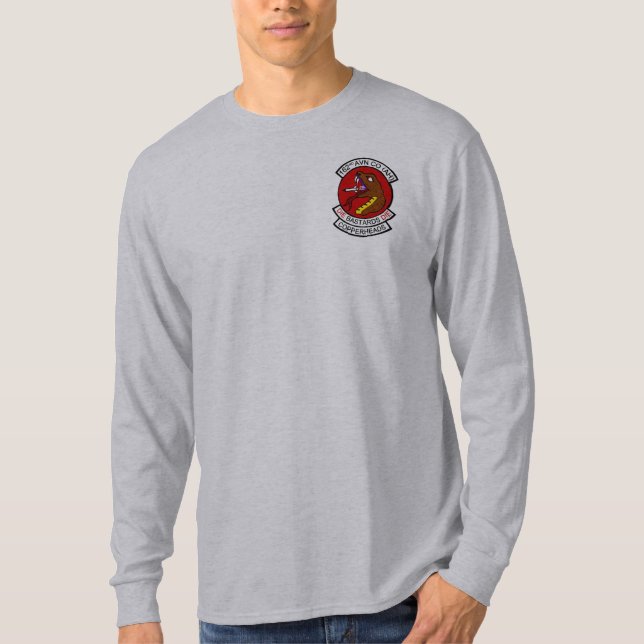 T-shirts 162.ª cabeça de cobre Avn Co. (AH) (Frente)