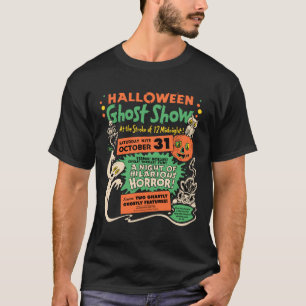 T-shirts 1950 Halloween Ghost Show
