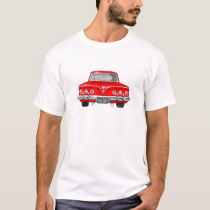 T-shirts 1961 vermelho Chevrolet