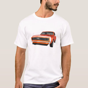T-shirts 1967 Camaro SS: Término laranja: Modelo 3D: