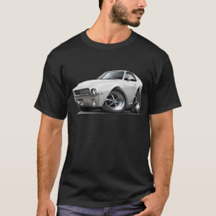 T-shirts 1968-69 carro do branco de AMX