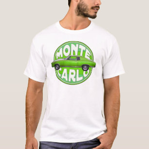 T-shirts 1970 monte - máquina verde de Carlo