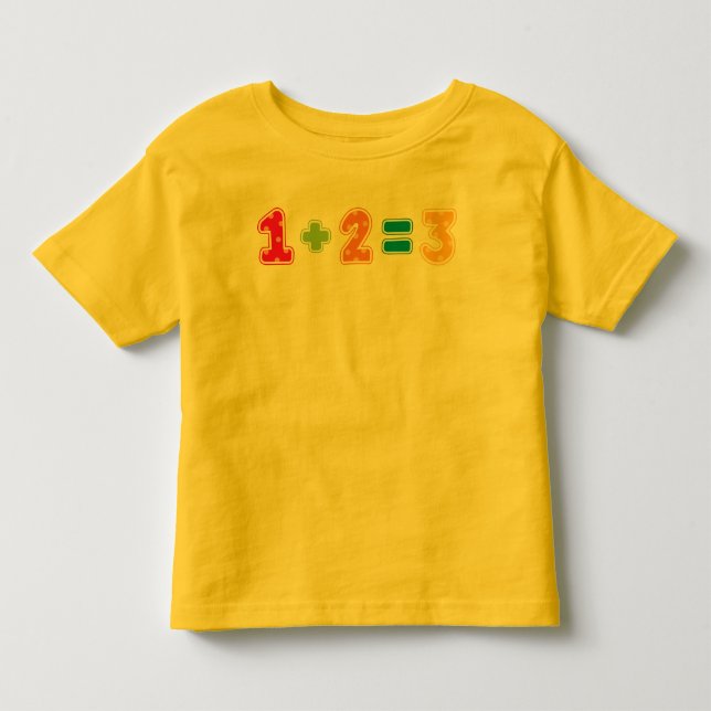 T-SHIRTS 1+2=3 (Frente)