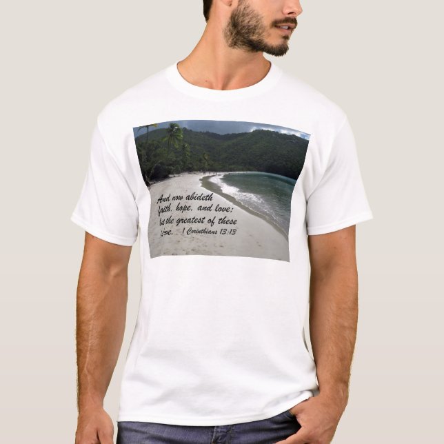 T-shirts 1 Corintianos 13:13 (Frente)