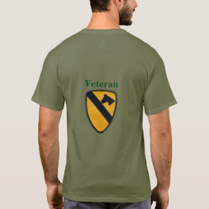 T-shirts 1rua Cavalaria Cav Airmobile Primeiros Veteranos d