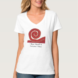 T-shirts 1st-Root Chakra#1: O Dinheiro-Eu abençoa-se…