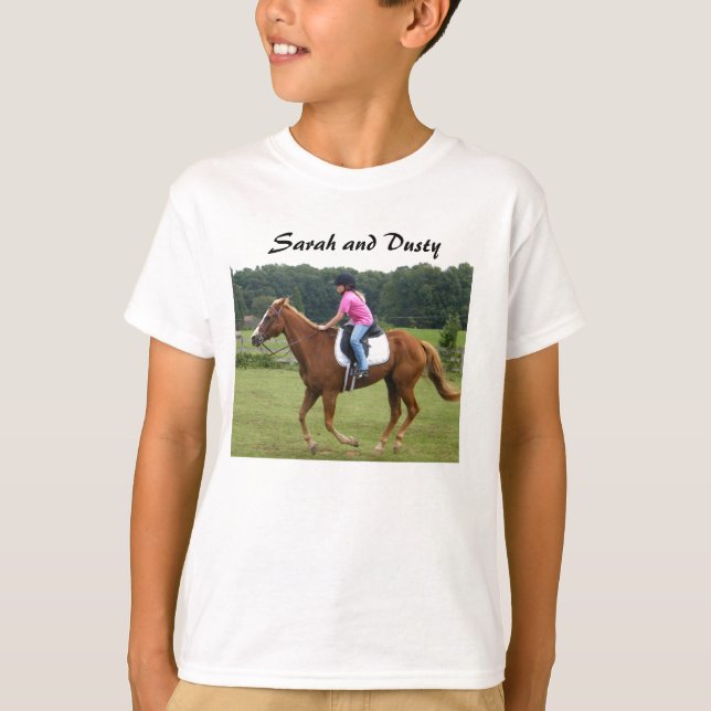 T-shirts 2009-9-20 Dusty e Sarah 00056, Sarah e Dusty (Frente)