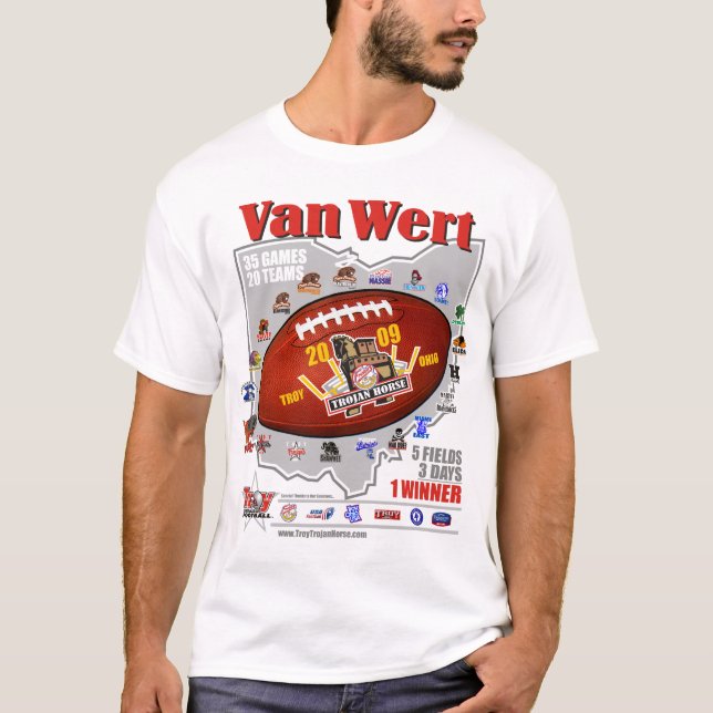 T-shirts 2009 Trojan Horse - Van Wert (Frente)