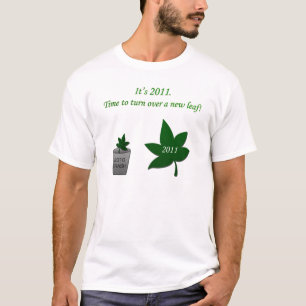 T-shirts 2011 - Vire uma folha nova