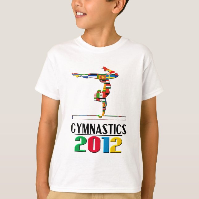 T-shirts 2012: Ginástica (Frente)