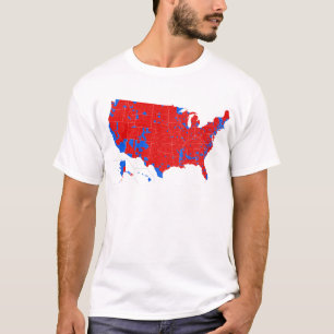 T-shirts 2016 eleição presidencial - resultados nivelados